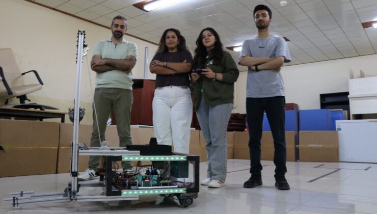 Sivas’ta üniversite öğrencilerinden fabrikalara yapay zekalı forklift