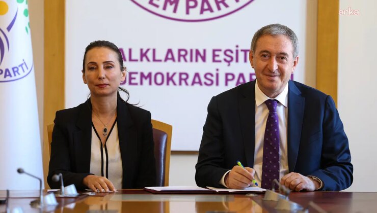Son dakika… DEM Parti ‘çerçeve yasa’ teklifine imza attı
