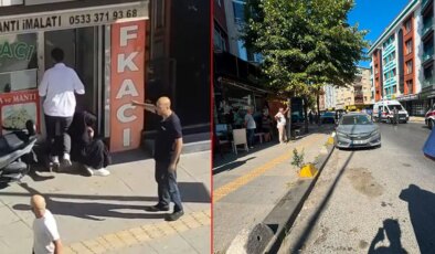 Son Dakika… Gaziosmanpaşa’da hareketli anlar: Kadını silahla vurdu, kendini yufkacıya kapattı!