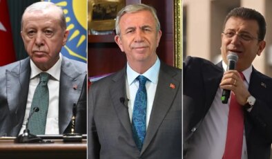 Son seçim anketinde dikkat çeken tablo: Erdoğan’a karşı Yavaş ve İmamoğlu senaryosu