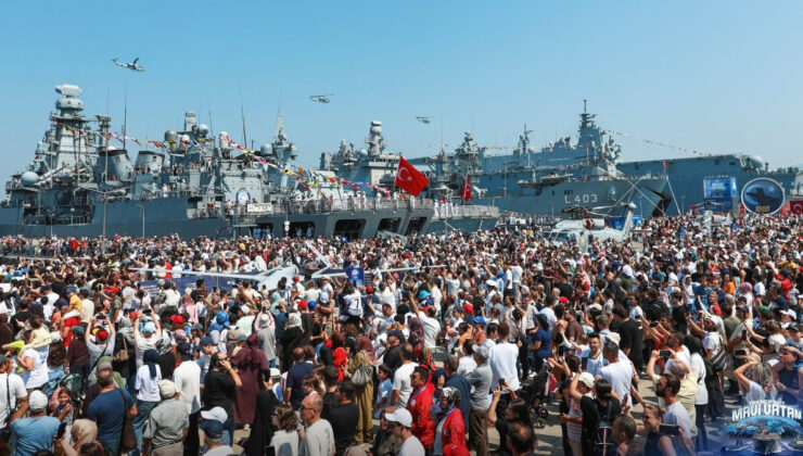 TEKNOFEST Mavi Vatan’da yoğunluk zirve yaptı