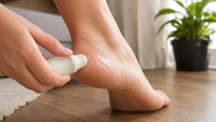 Topuklarına roll-on gibi sürdü, 3-4 günde pamuk gibi oldu: Doğal çözümü varmış…