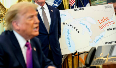 Trump’tan Kanada hamlesi: Ontario Gölü’nün adını ‘Amerika’ yaptı