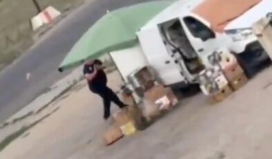 Ukrayna’da sebze satıcısı, Rus ‘drone’unun hedefi oldu