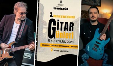 Uluslararası İstanbul Gitar Günleri 4 Eylül’de başlıyor!