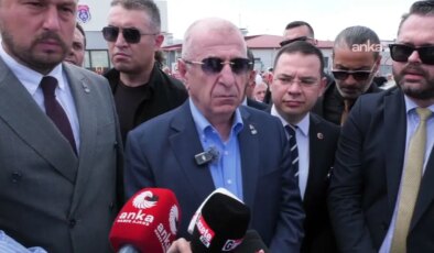 Ümit Özdağ, Sinem Dedetaş ve Oğuzhan Uğur’u cezaevinde ziyaret etti