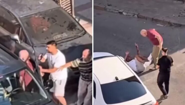Yaşlı gördü horozlandı: Sopayı yiyince duruldu