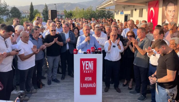 YENİ Parti Aydın ve Hakkari il başkanlıklarını açtı