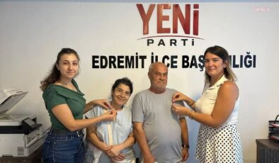 YENİ Parti, Edremit’te bir haftada 3 bin 88 üyeye ulaştı