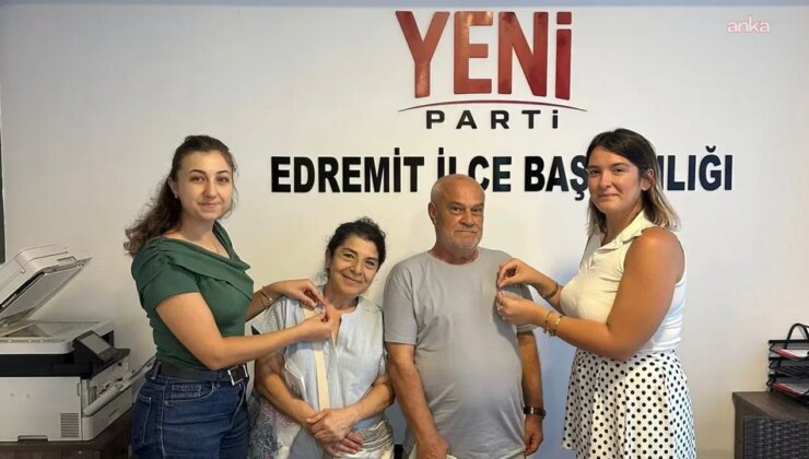 YENİ Parti, Edremit’te bir haftada 3 bin 88 üyeye ulaştı