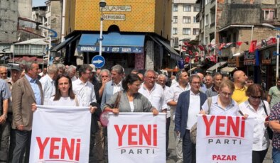 YENİ Parti’den Erdoğan’ın memleketi Rize’de üç ilçede peş peşe açılış