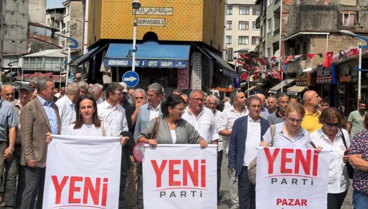 YENİ Parti’den Erdoğan’ın memleketi Rize’de üç ilçede peş peşe açılış