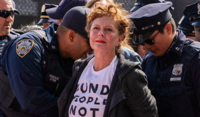 ABD’de Netanyahu protestosu: Hollywood yıldızı Susan Sarandon gözaltına alındı