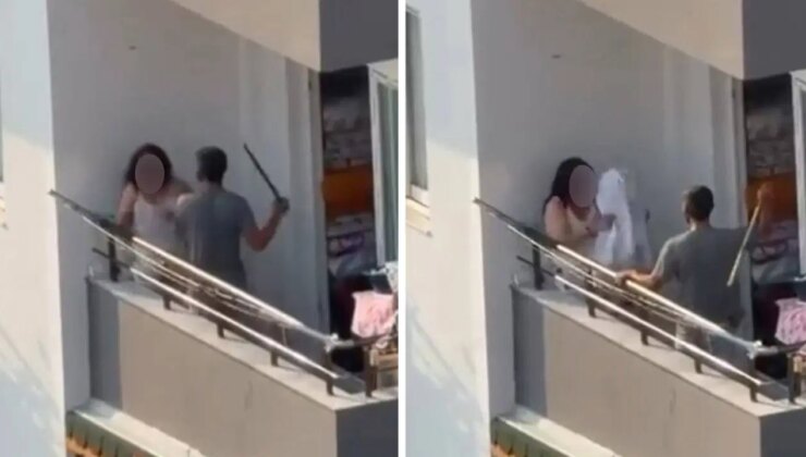 Adana’da erkek şiddeti: Kadını sopayla dövdü, saçından sürükledi!