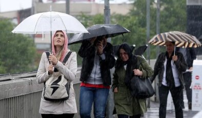 AKOM İstanbul için tarih verdi: Gök gürültülü sağanak yağış geliyor!