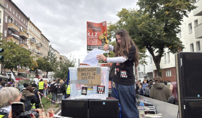 Almanya’da zorunlu askerlik protestosu