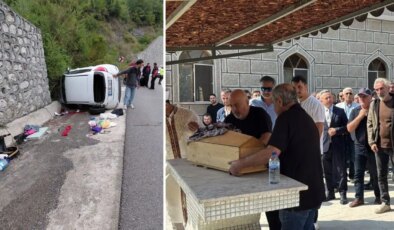 Amasra’daki kazadan ikinci acı haber: 3 aylık Umay bebek annesinin yanına defnedildi