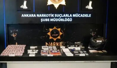 Ankara’da ‘uyuşturucu’ operasyonları: 26 kişi tutuklandı
