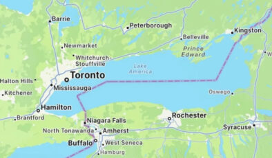 Apple, ABD’deki haritalarında Ontario Gölü’nü ‘Amerika Gölü’ olarak gösterdi