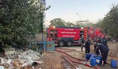Aydın’da odun deposunda yangın: İnceleme başlatıldı