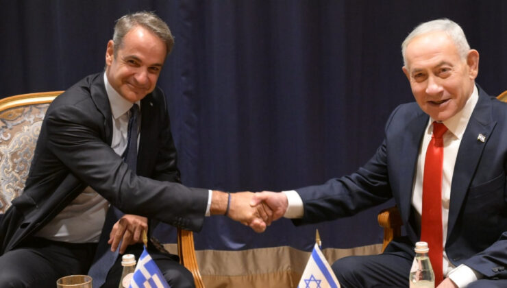 Binyamin Netanyahu ile Kiryakos Miçotakis New York’ta bir araya geldi