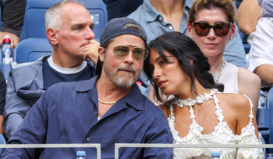 Brad Pitt ve sevgilisi Ramon’dan ABD Açık’ta samimi anlar