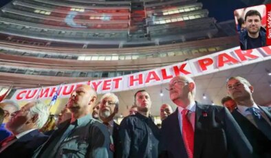 CHP’nin 103. yıl resepsiyonunda dikkat çeken görüntüler: Başkanlar yer almadı