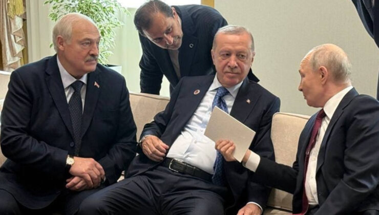 Cumhurbaşkanı Erdoğan, Vladimir Putin ile sohbet etti