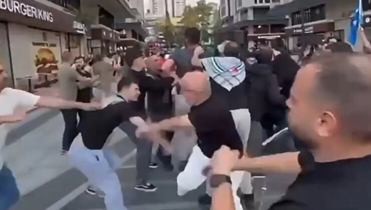 Daha önce de gerilim yaşanmıştı: Rize’de Filistin’e destek eyleminde arbede!