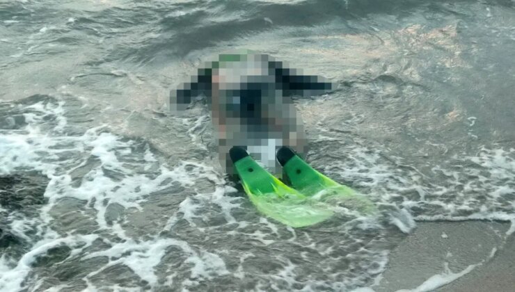 Dalgıç kıyafetiyle sahilde cansız bedeni bulundu