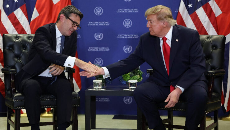 Donald Trump ile Andy Burnham BM Genel Kurulu marjında bir araya geldi