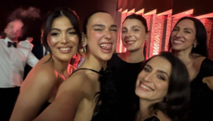 Dua Lipa katıldığı düğünde Arnavut dansı yaptı