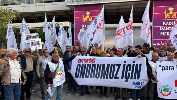 Emekliler sokağa indi: ‘Bu mücadele bize Şekeroğlu’nun emaneti’