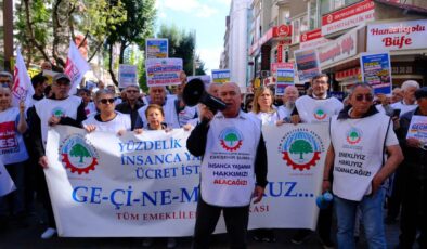 Eskişehir’de emekliler AYM’ye seslendi: Hukuksuzluğa ‘dur’ denmeli