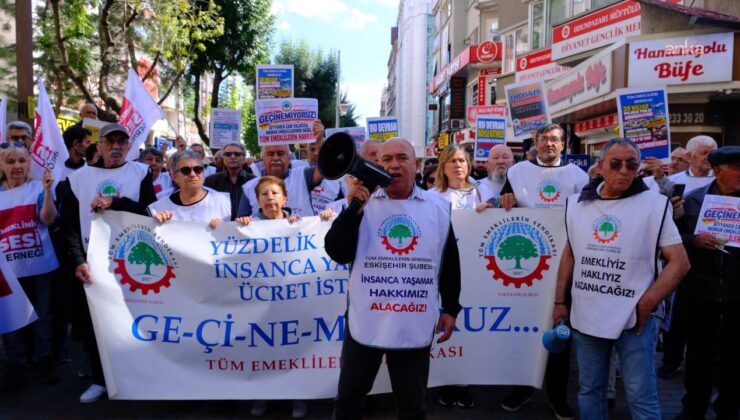 Eskişehir’de emekliler AYM’ye seslendi: Hukuksuzluğa ‘dur’ denmeli