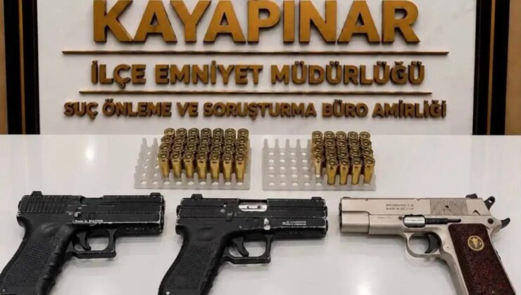 Firari şüphelilere operasyon: Silah, kimlik ve SIM kartlar ele geçirildi