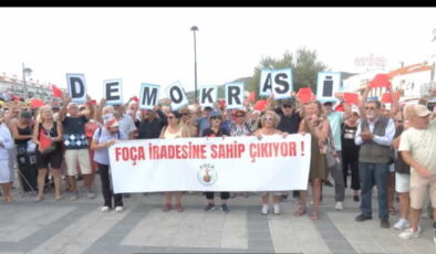 Foça’da Saniye Fıçı’ya tepki: ‘Oylarımızı alıp irademizi saraya teslim etti’