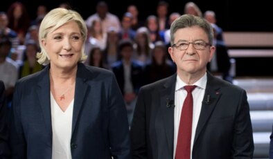 Fransa’da seçim yarışı yeniden şekillendi: Le Pen açık ara önde, Mélenchon ikinci tura yaklaşıyor