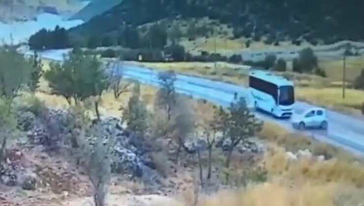 Gaziantep’te 7 kişinin yaşamını yitirdiği kazanın görüntüleri ortaya çıktı