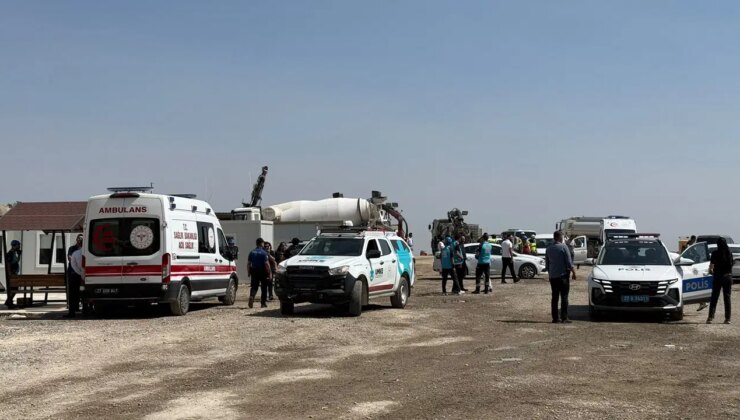 Gaziantep’te tünel inşaatında iskele çöktü: 1 ölü, 5 yaralı