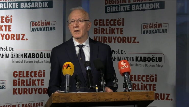 İbrahim Kaboğlu İstanbul Barosu Başkanlığına yeniden aday oldu: ‘Türkiye’de hukuku etkili kılmaya davet ediyorum’