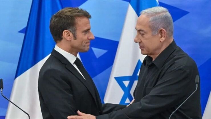 İsrail Başbakanı Netanyahu’dan Fransa Cumhurbaşkanı Macron’a tepki