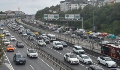 İstanbul güne yoğun trafikle başladı: Yoğunluk yüzde 71’e ulaştı