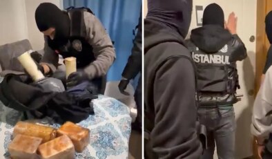 İstanbul Sarıyer’de ‘uyuşturucu’ operasyonunda: Tam 8 kilo ele geçirildi!