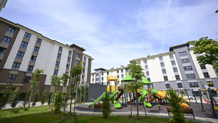 İstanbul’daki ‘Kiralık Sosyal Konut Projesi’nin örnek daireleri tanıtıldı