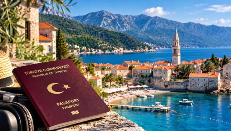 Karadağ’a gidecekler dikkat: 1 Kasım’da kurallar değişiyor! İşte vizeden muaf olacaklar…