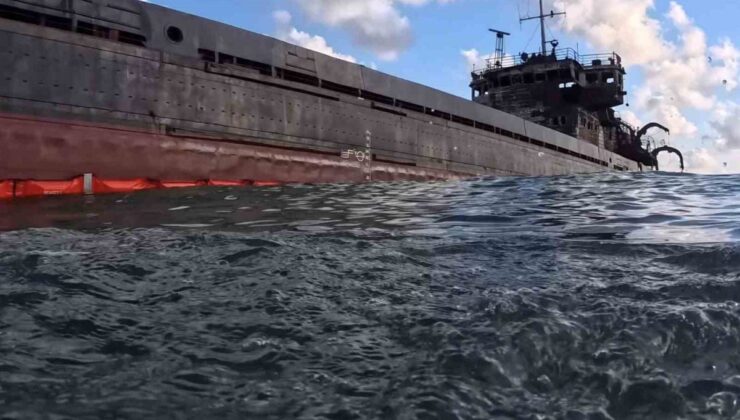 Karadeniz’de Sürüklenen Rus Gemisinin İçindeki Savaş İzleri
