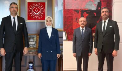 Kartal Belediye Başkanı önce Bakan Göktaş’ı sonra Kılıçdaroğlu’nu ziyaret etti