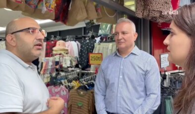 Kırklareli esnafı, YENİ Partili Gökçen’e dert yandı: Kenarda 1 lira para yok