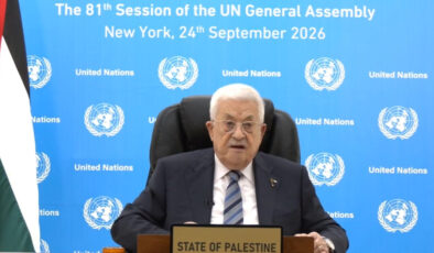 Mahmud Abbas, BM’de video konferans ile konuştu